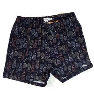 Stylish INGEAR Pineapple Swim Trunks - Size XL
